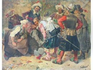 Scene De Mousquetaires