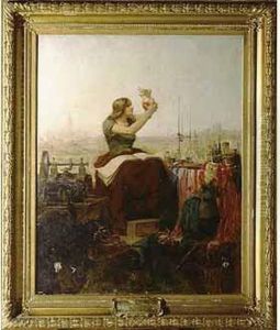 "allegorie A La Teinture Des Tissus". by Louis Appian