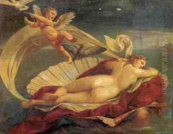 Venus Reclining On A Shell - view 1