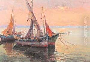 Pescatori Nel Golfo Di Salerno
