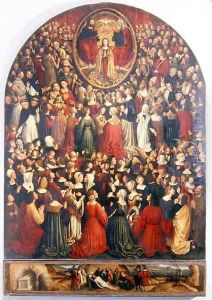Coronation of the Virgin, 1513 by Ludovico Brea