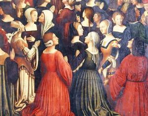 Coronation of the Virgin (detail-2) 1513 by Ludovico Brea