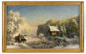Sladfolje Och Njalla - Motiv Fran Dalarna
