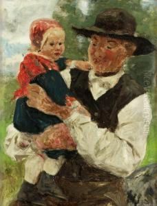 Figurstudie by Olof Arborelius