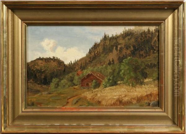 Landskap Med Stuga - view 1