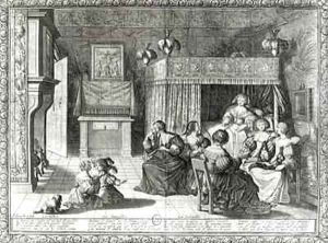 The New Mother by Abraham Bosse
