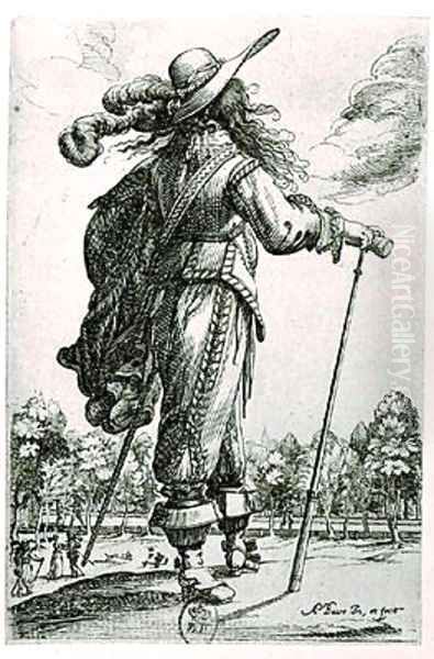Male costume illustration - view 1