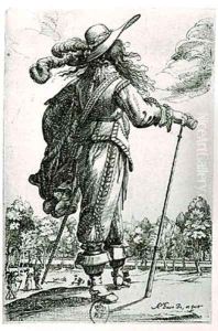 Male costume illustration by Abraham Bosse