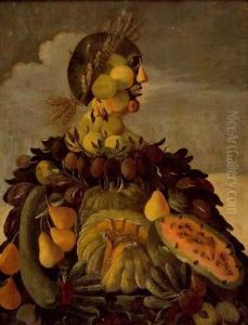 Allegorie De L'ete by Giuseppe Arcimboldo