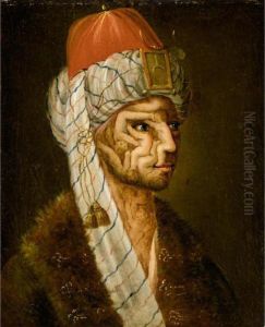 Anthropomorphic Head Of A Turk by Giuseppe Arcimboldo