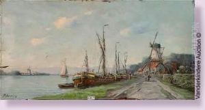 Bord De Fleuve Anime by Henri Arden