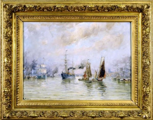 Vue Du Port D'anvers - view 1