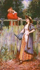 Little School Girl by William A. Breakspeare