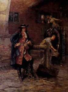 Halt For Refreshment by William A. Breakspeare