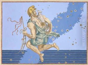 Auriga, the Constellation of the Northern Hemisphere, from 'Uranometria'