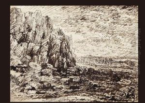 Rocky Landscape by Gabriel Argy-Rousseau