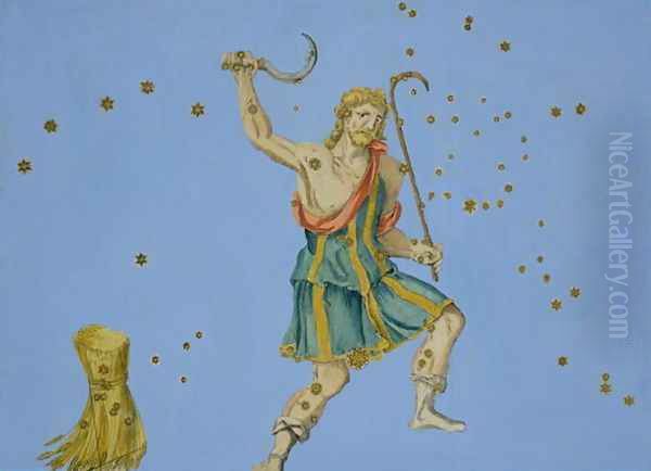 Constellation of Bootes, from 'Uranometria' - view 1