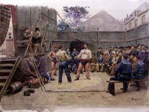 The Fairground by Gustave Bourgain