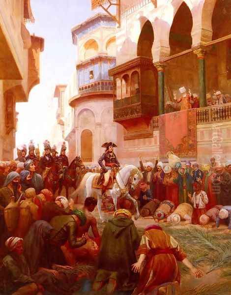 Napoleon's Entry Into Cairo - view 1
