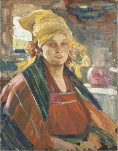 Portrait Of A Peasant Woman