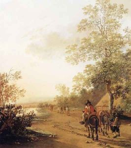 Road by a Lake by Jan Both