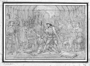 The Meeting of King Francis I of France and King Henry VIII of England by Pierre-Nolasque Bergeret