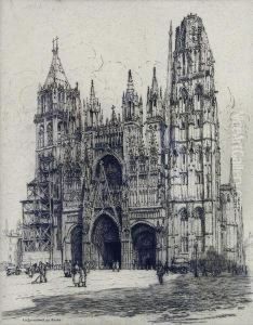 La Cathedrale De Rouen by Caroline Helena Armington