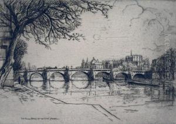 Hungerford Bridge, London - view 1