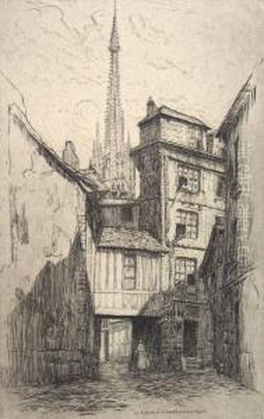 L'eglise St. Maclou A Rouen - view 1
