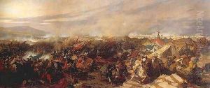 Battle of Vienna by Josef von Brandt