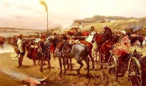 On The Move by Josef von Brandt