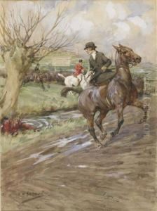 A Jump Too Far by George Denholm Armour