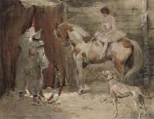 Waiting In The Wings by George Denholm Armour