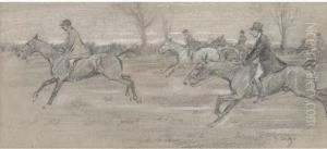 Struggling Through The Mud by George Denholm Armour