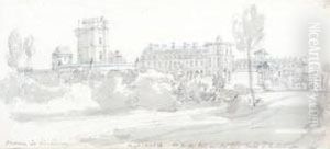 A Folio Of French And Belgian Views