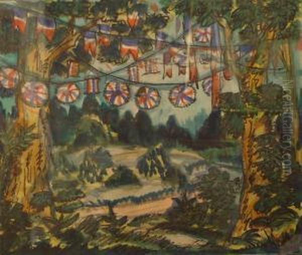 Revue Des Bouffes Parisiens, Tableau Albert Lebrun - view 1
