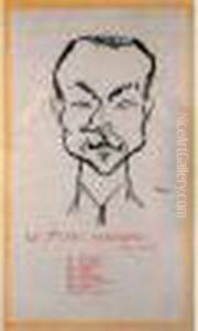 " Portrait De Jean-michel Frank ". by Guy Arnoux