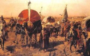 Powrót z Wiednia by Josef von Brandt