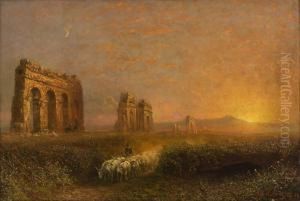 Campagna Di Roma by Albert Arnz