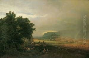 Blick Auf Die Burg Regenstein Im Harz. by Albert Arnz