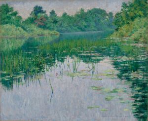 Grey Day on the Charles by John Leslie Breck