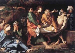 The Entombment of Christ c. 1610 by Sisto Badalocchio
