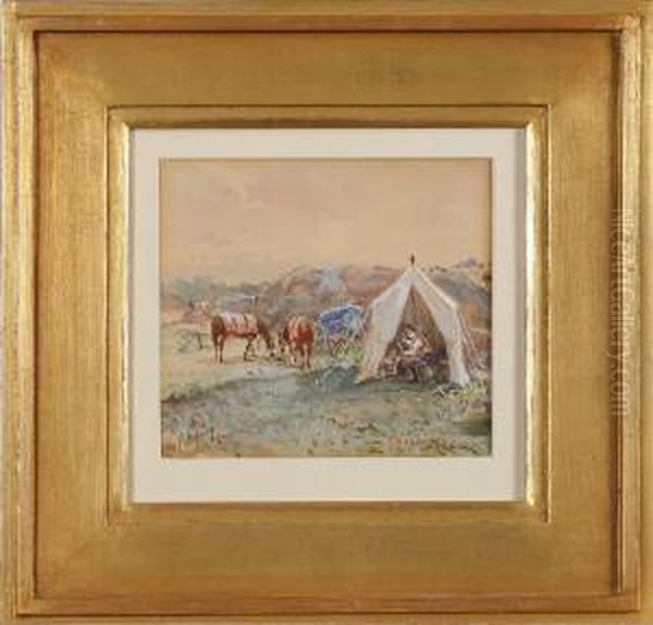 Faltlager, Signerad O Daterad J Arsenius 87 - view 1