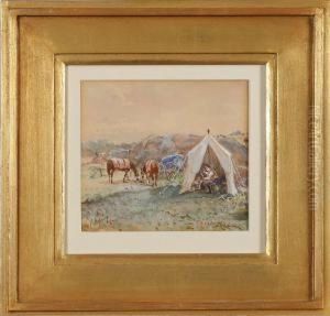 Faltlager, Signerad O Daterad J Arsenius 87 by John Arsenius