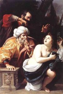 Susanna and the Elders 2 by Sisto Badalocchio