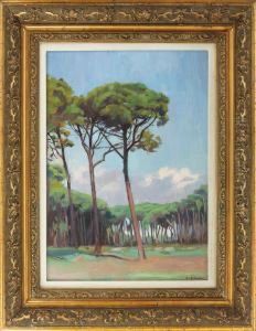 Landscape From The South Of France by Constantin Artachino