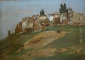 Peisaj La Iasi by Constantin Artachino