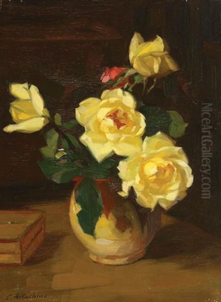 Yellow Roses - view 1