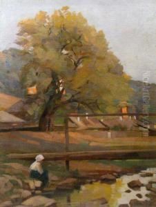 At The River Border by Constantin Artachino