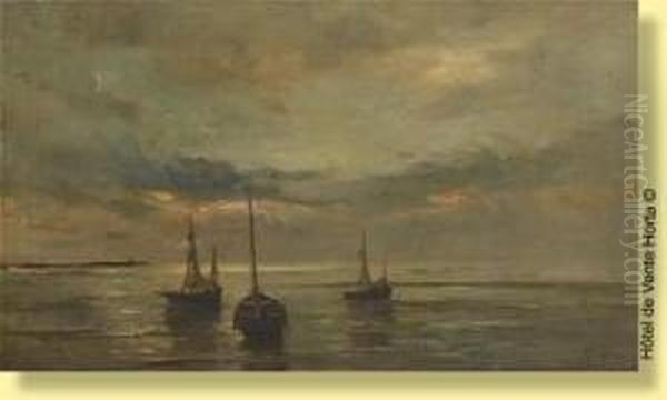 Marine Au Coucher Du Soleil - view 1